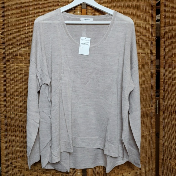 Madewell Sweaters - New Madewell Lightweight Long Sleeves Pullover.